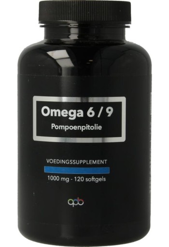 Apb Holland Pompoenpitolie omega 6/9 1000 mg puur (120 Softgels)