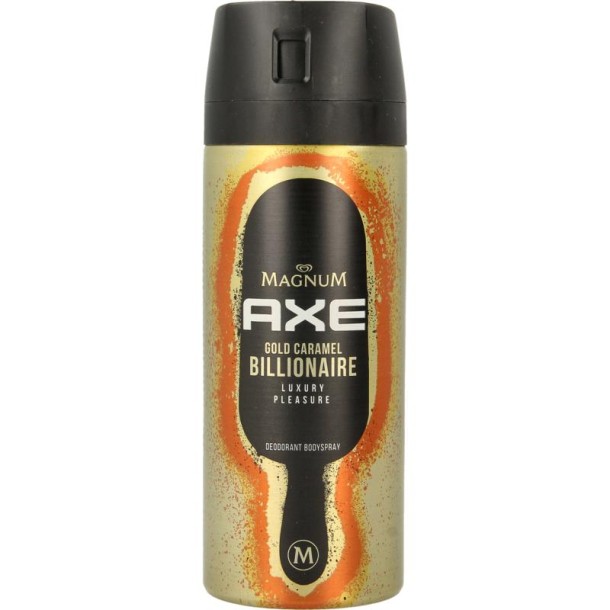 AXE Deodorant bodyspray magnum gold caramel (150 Milliliter)