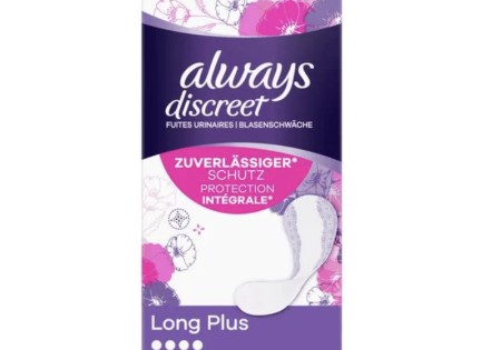 Always Discreet Inlegkruisjes Voor Urineverlies long Plus 24 st