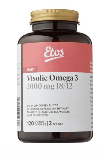 Etos Vi­so­lie Ome­ga 3 1000mg 120 stuks