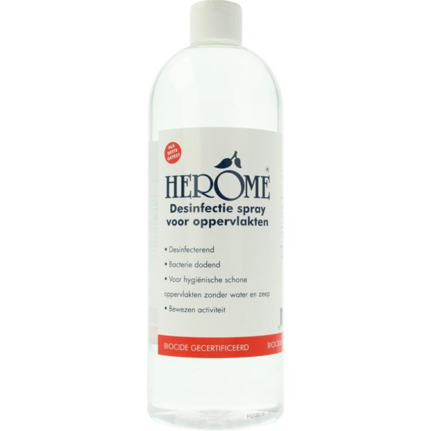 Herome Direct desinfect navulling met klepdop (1 Liter)