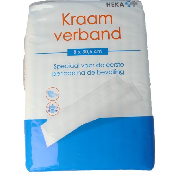 Heka Kraamverband 8 x 30.5cm (12 Stuks)