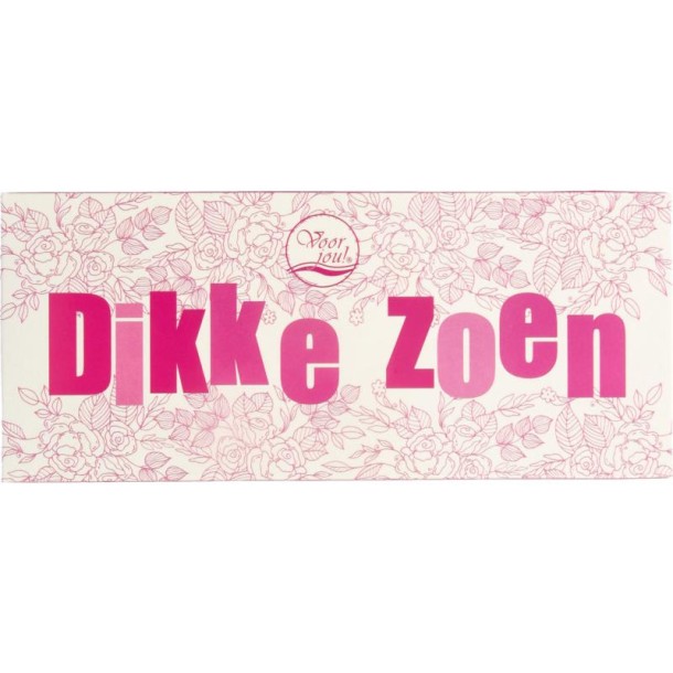 Voor Jou! Wensreep dikke zoen boeket (70 Gram)