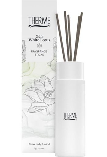 Therme Fragrance sticks zen white lotus (100 Milliliter)