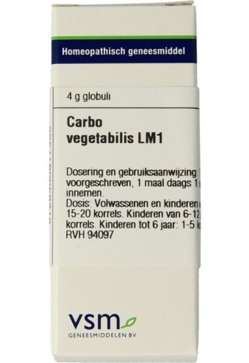 VSM Carbo vegetabilis LM1 (4 Gram)