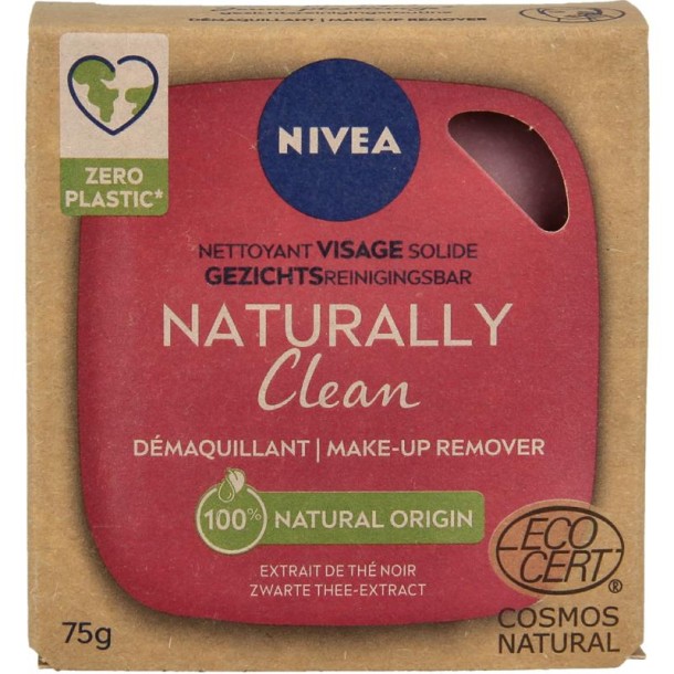 Nivea Naturally clean make up remover (75 Gram)