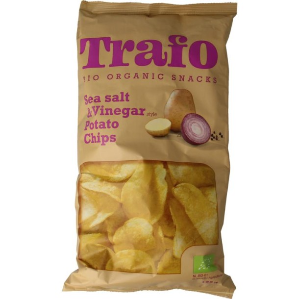 Trafo Chips handcooked salt & vinegar bio (125 Gram)