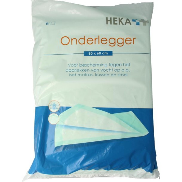 Heka Fluffpull onderlegger 60 x 60cm (8 Stuks)