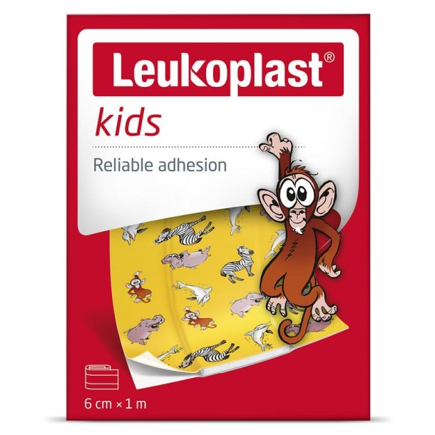 Leukoplast Pleister kids 1m x 6cm (1 Stuks)