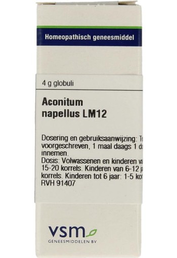 VSM Aconitum napellus LM12 (4 Gram)