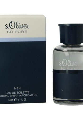 S Oliver So pure men eau de toilette (50 Milliliter)