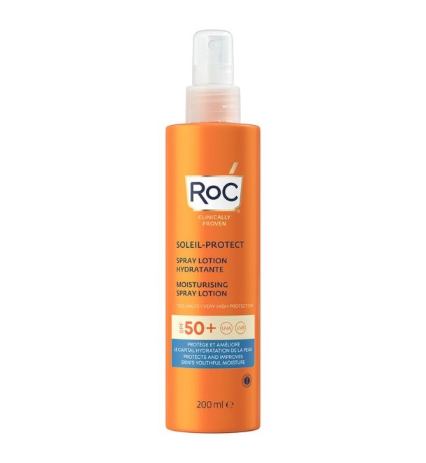 ROC Soleil protect moisturising spray SPF50 (200 Milliliter)