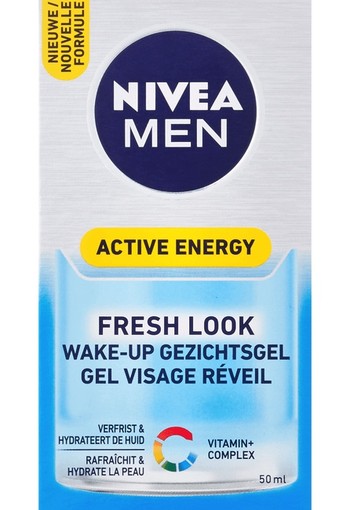 NIVEA MEN Active Energy Fresh Look Wake-Up Gezichtsgel 50 ml