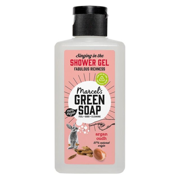 Marcel's GR Soap Showergel argan & oudh mini (100 Milliliter)