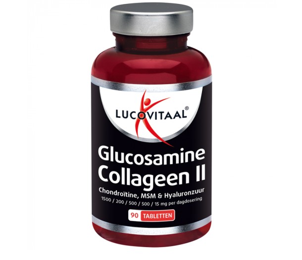 Lucovitaal Glucosamine collageen type 2 (90 Tabletten