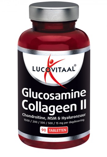 Lucovitaal Glucosamine collageen type 2 (90 Tabletten