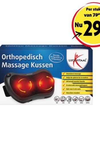 Lucovitaal Shiatsu Massage Kussen