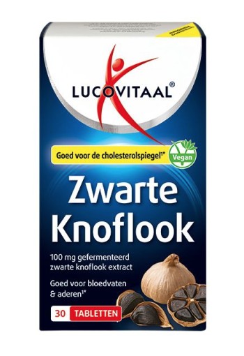 Lucovitaal Zwarte Knoflook 30 tabletten