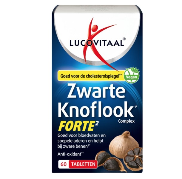 Lucovitaal Zwarte Knoflook Forte 60 tabletten