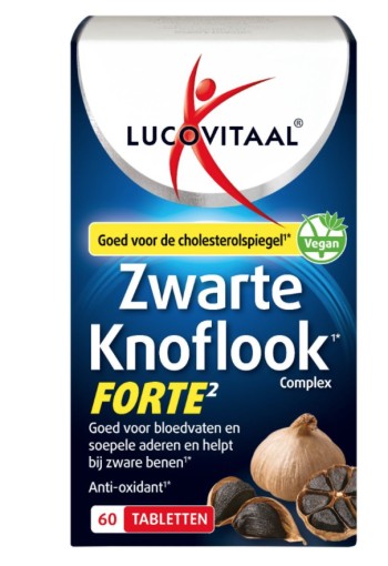 Lucovitaal Zwarte Knoflook Forte 60 tabletten