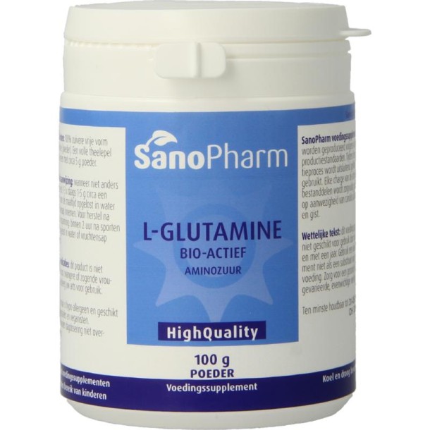 Sanopharm L Glutamine (100 Gram)