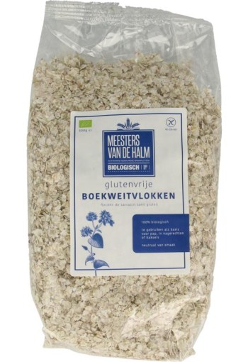 De Halm Boekweitvlokken bio (500 Gram)