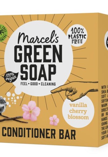 Marcel's GR Soap Conditioner bar vanilla & cherry blossom (60 Gram)