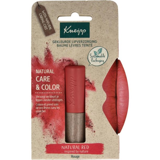Kneipp Lipcare natural red (3,5 Gram)