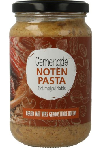 Mijnnatuurwinkel Notenpasta dadel gemengd (350 Gram)