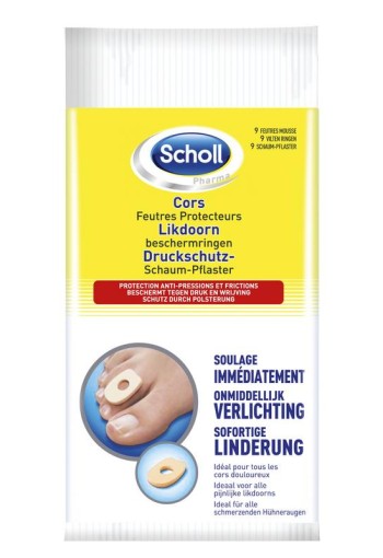 Scholl Likdoorn bescherming (9 Stuks)