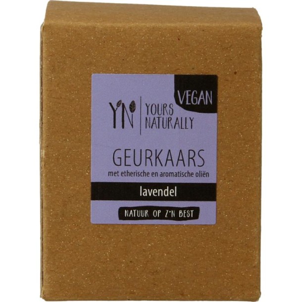Yours Naturally Votive geurkaars lavendel 9cl (1 Stuks)