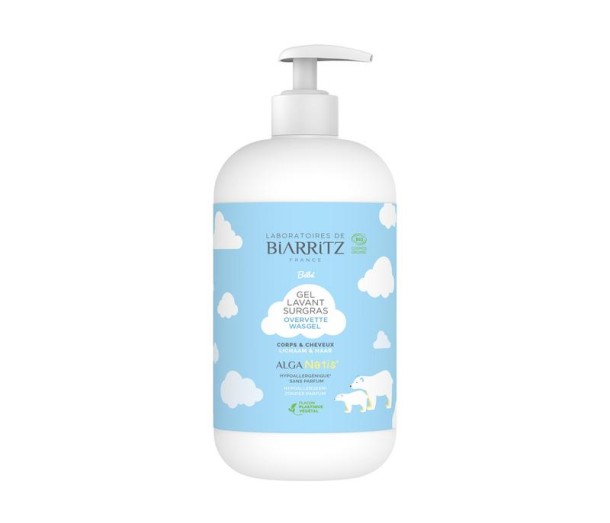 Laboratoires de Biarritz Babycare ultra-rich cleansing gel (500 Milliliter)