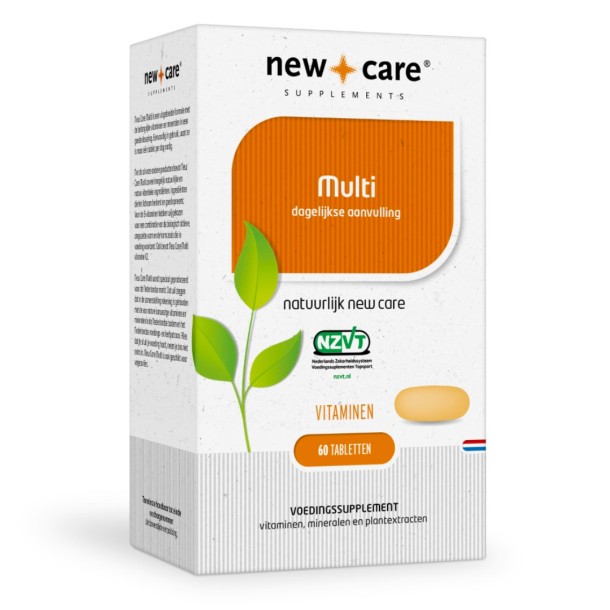 New Care Multi dagelijkse aanvulling voor volwassenen Inhoud  60 tabletten