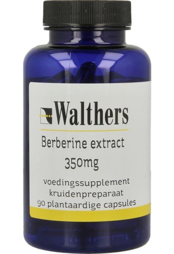 Walthers Berberine extract 350mg (90 Vegetarische capsules)