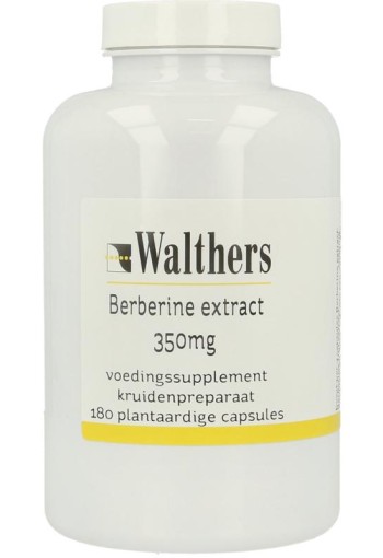 Walthers Berberine extract 350mg (180 Vegetarische capsules)