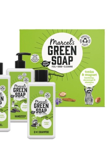 Marcel's GR Soap Giftbox tonka & muguet (900 Gram)