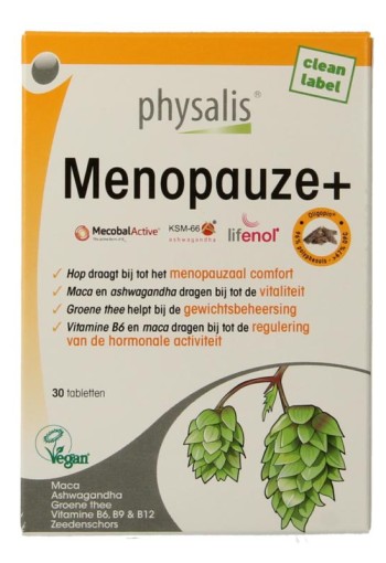 Physalis Menopauze+ (30 Tabletten)