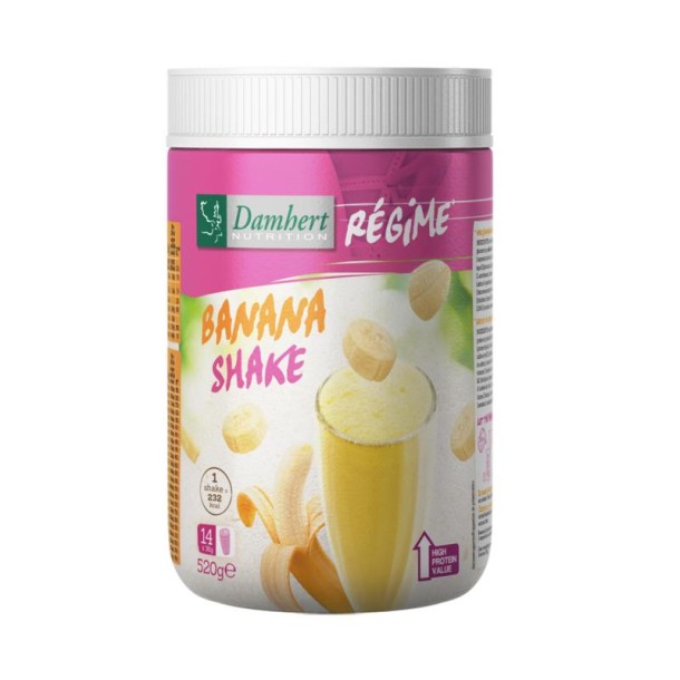 Damhert Regime maaltijd shake banaan (520 Gram)