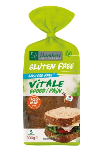 Damhert Vitale brood glutenvrij (300 Gram)