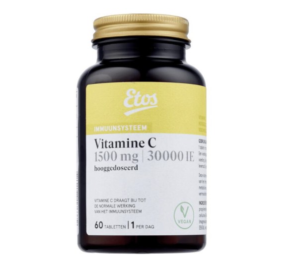 Etos Vitamine C 1500 Tabletten 60 stuks 