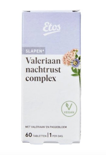 Etos Valeriaan Nachtrust Complex Tabletten 60 stuks