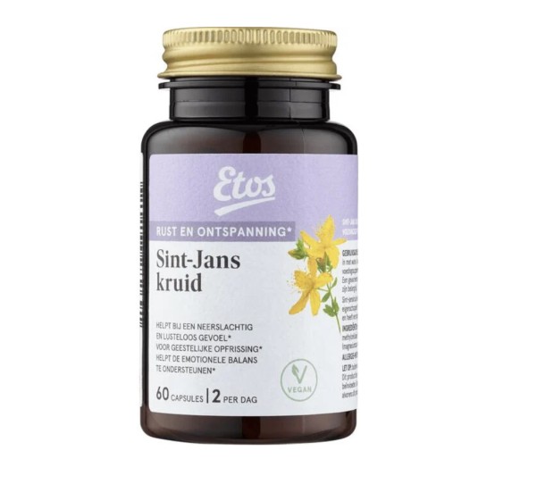 Etos Sint-Janskruid Capsules 60 stuks