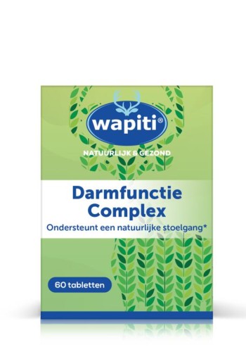 Wapiti Darmfunctie complex (60 Tabletten)