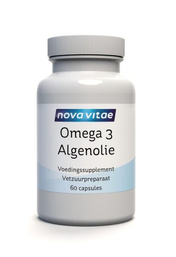 Nova Vitae Omega 3 algenolie DHA (60 Capsules)