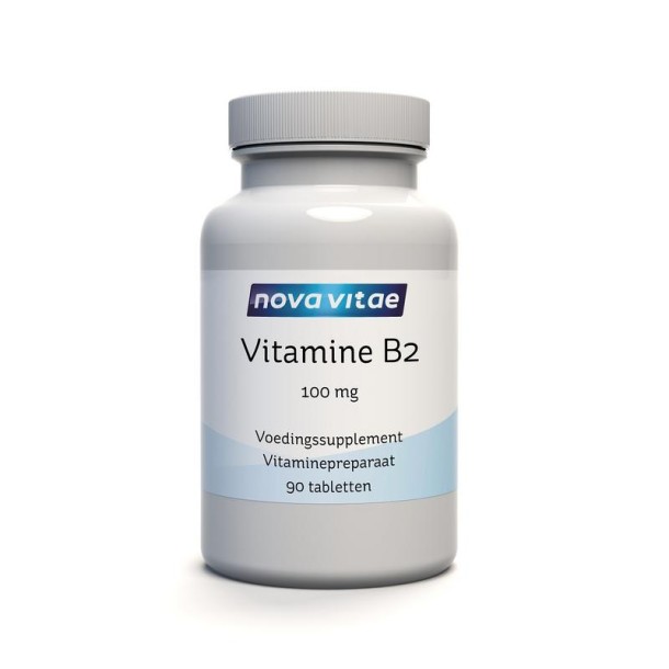 Nova Vitae Vitamine B2 riboflavine 100mg (90 Tabletten)