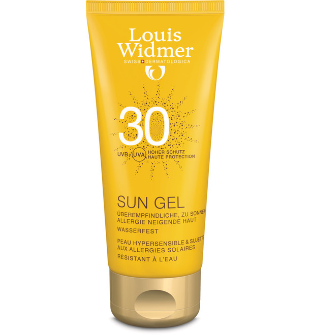 Louis Widmer Sun Gel 30 Ongeparfumeerd 100 ml 