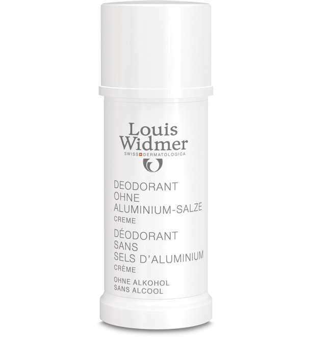 Louis Widmer Deo Creme Zonder Alumimiumzouten (geparfumeerd) 40ml