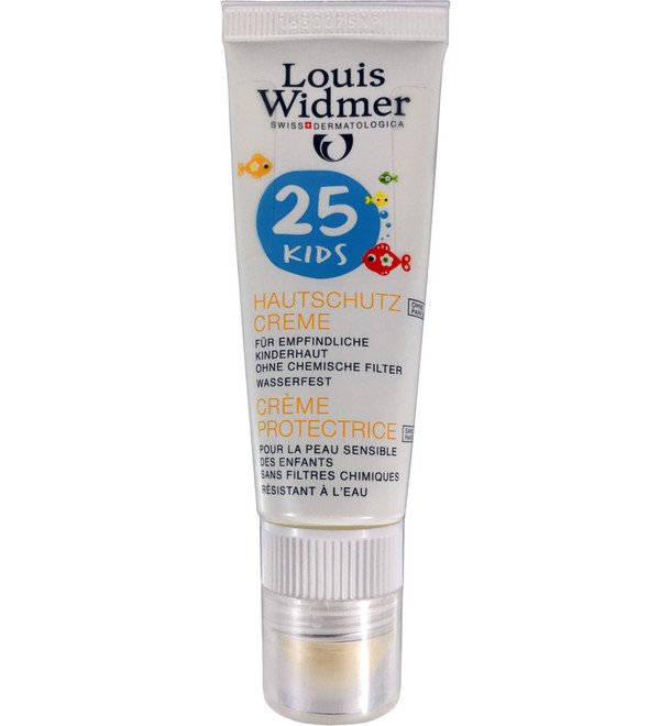 Louis Widmer Kids Skin Protection Cream Met Lipstick (ongeparfumeerd) 25 ml