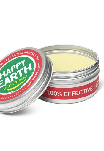 Happy Earth Pure deodorant balm floral patchouli (45 Gram)