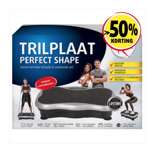 Lucovitaal Trilplaat Perfect Shape 1 stuk